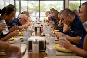 Serving with a Side of Social Distance Training Center Cape May