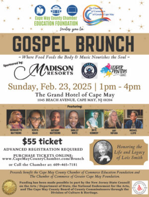 Soul stirring Cape May Gospel Brunch